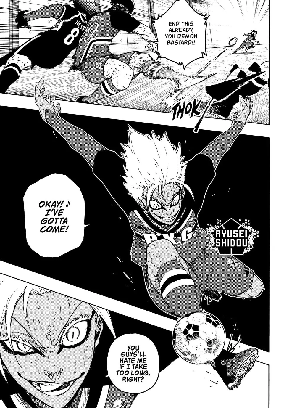 B Lock Manga, chapter 287, page 4
