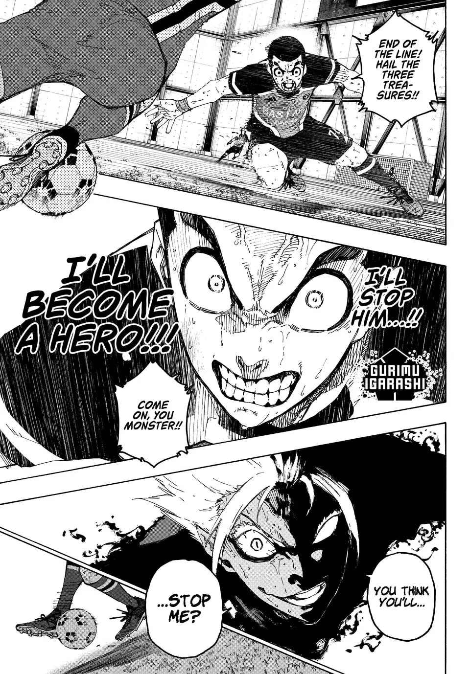 B Lock Manga, chapter 287, page 8