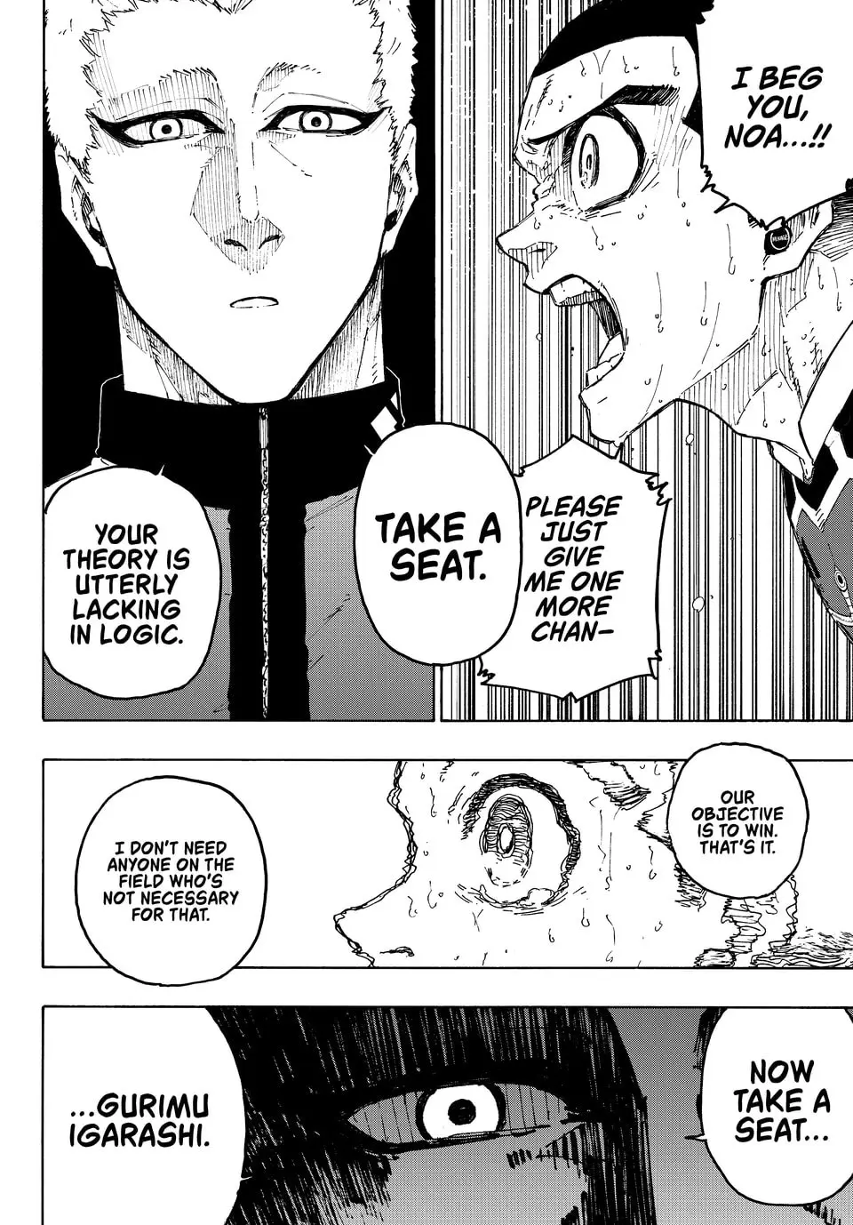 B Lock Manga, chapter 287, page 17
