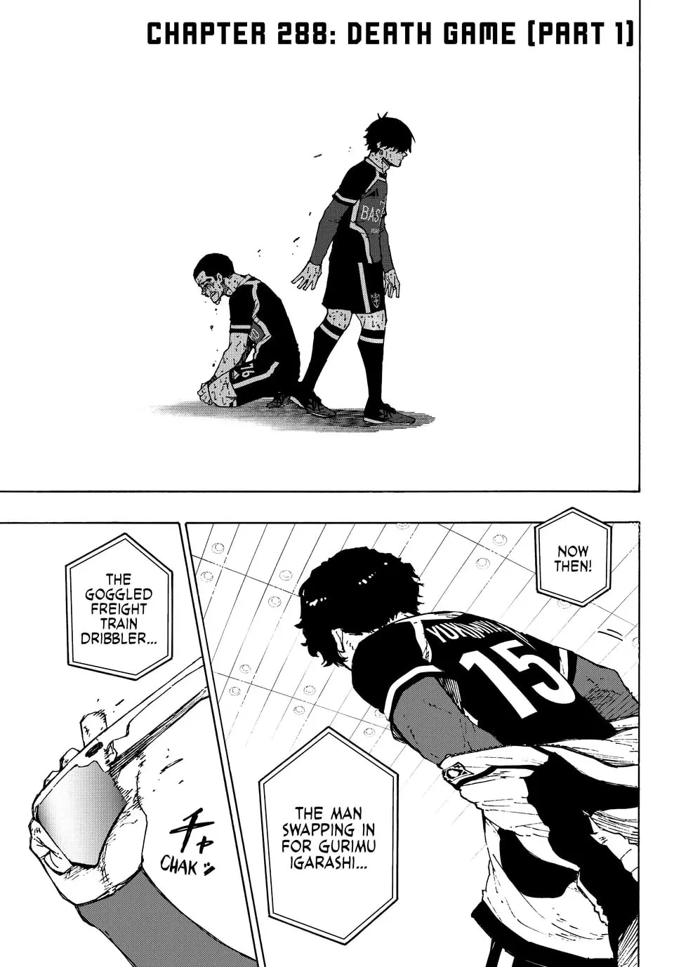 B Lock Manga, chapter 288.1, page 1