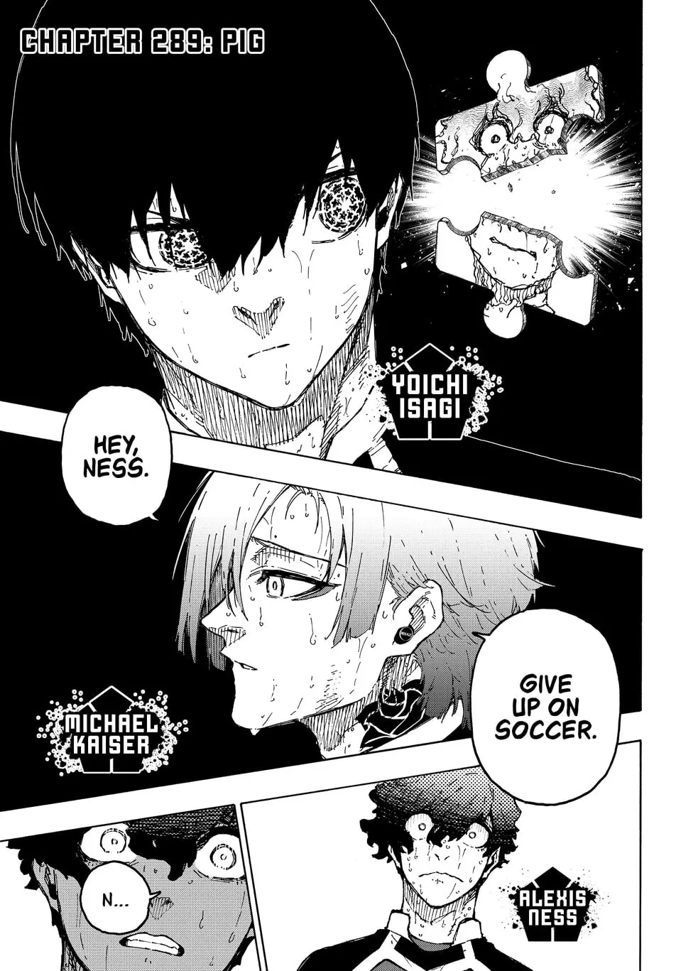 B Lock Manga, chapter 289, page 1