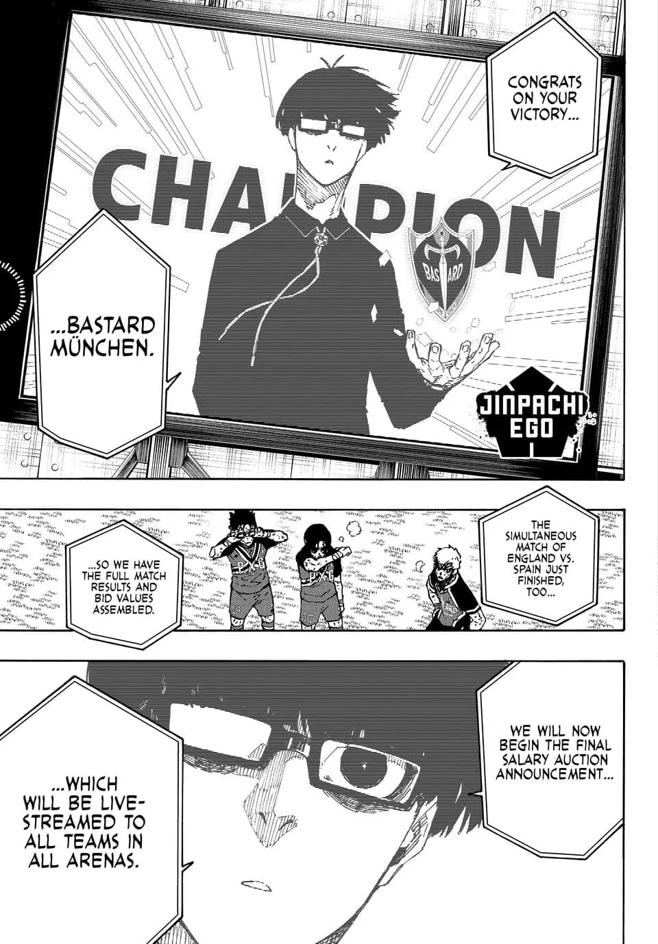 B Lock Manga, chapter 295, page 9