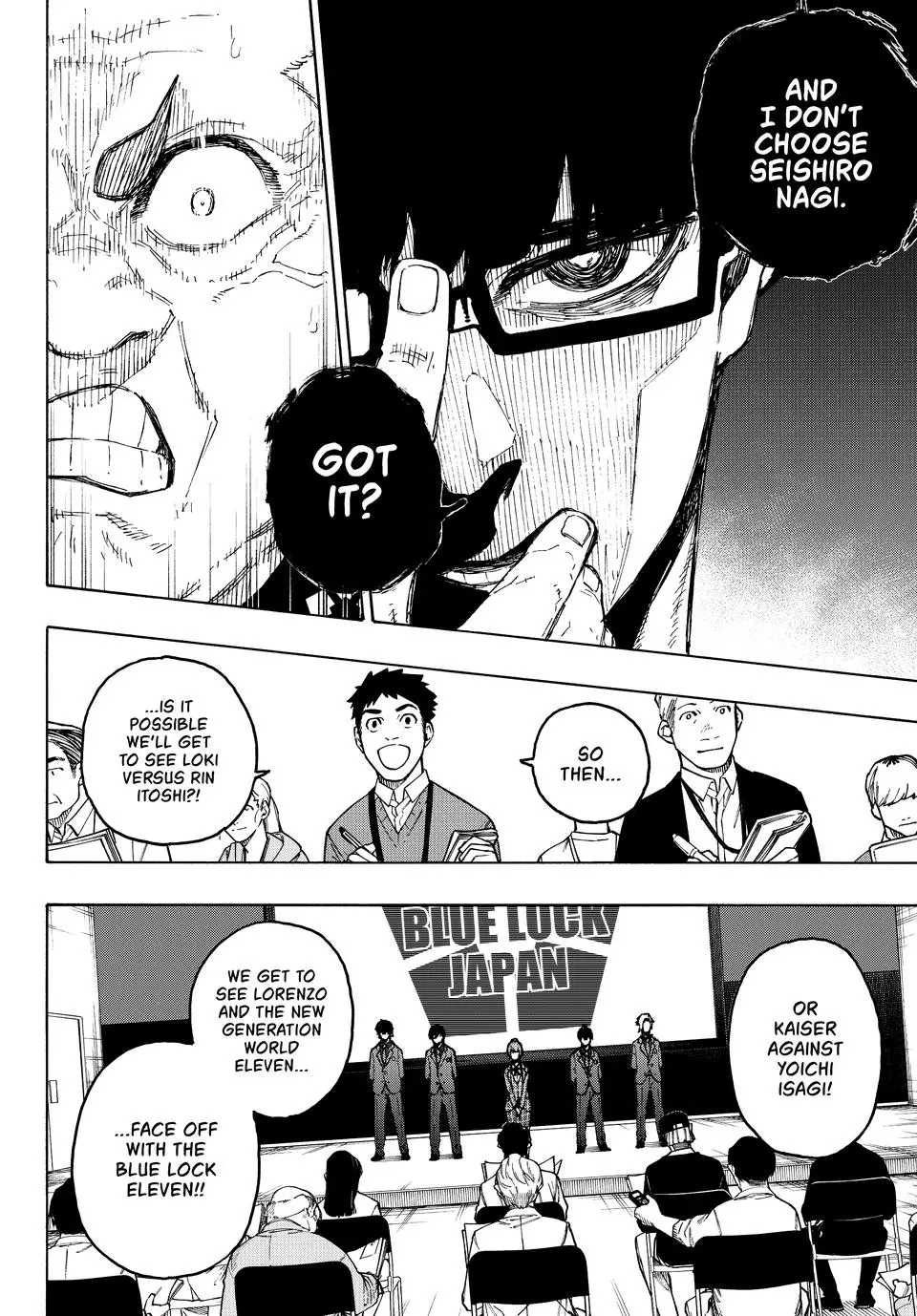 B Lock Manga, chapter 303, page 11