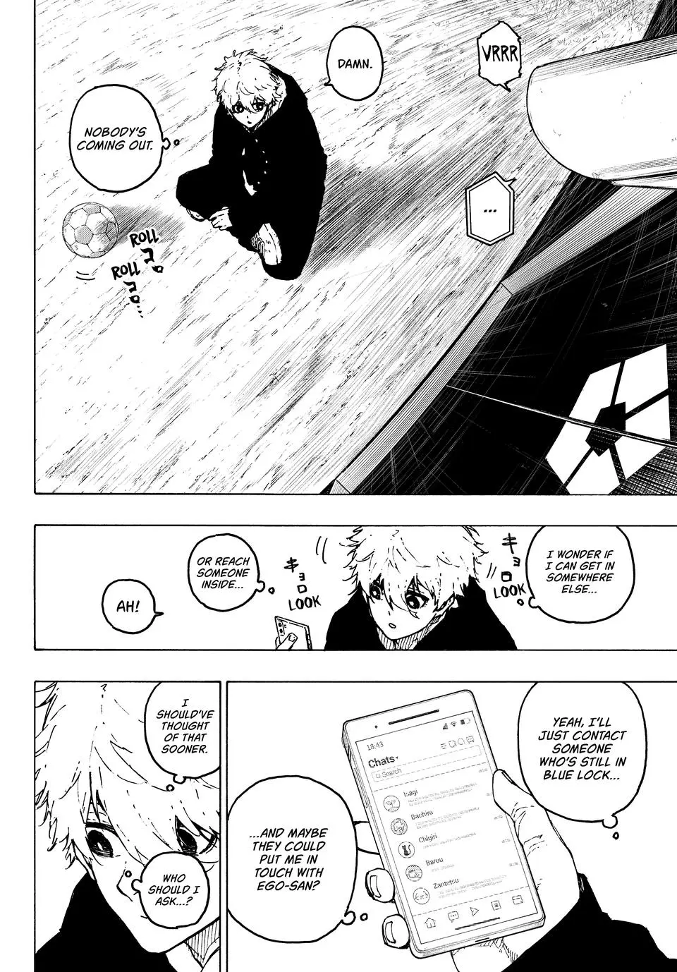 B Lock Manga, chapter 306, page 12