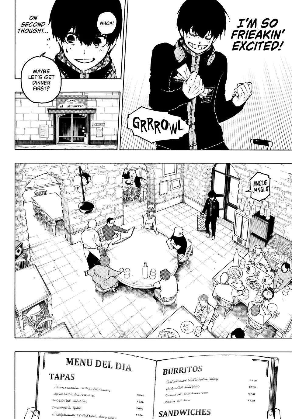 B Lock Manga, chapter 307, page 5