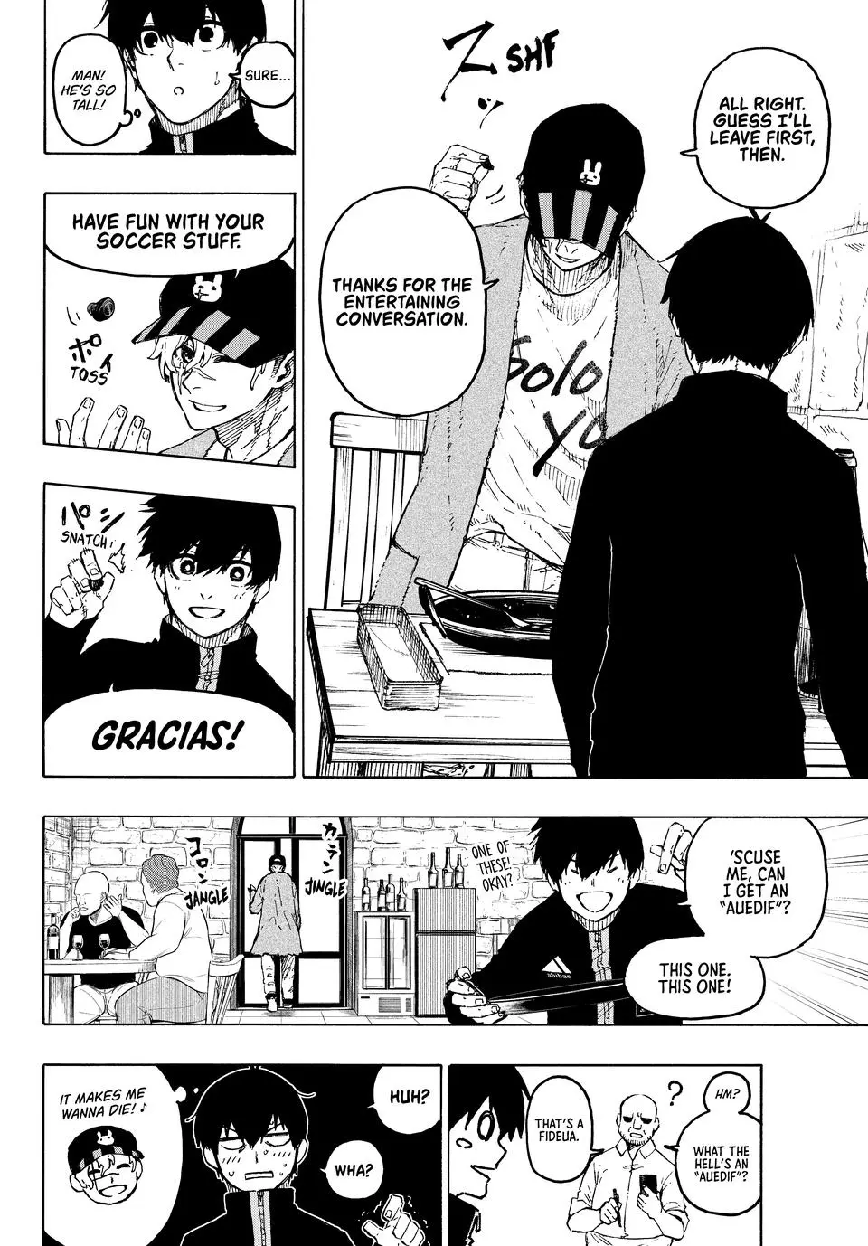B Lock Manga, chapter 307, page 13