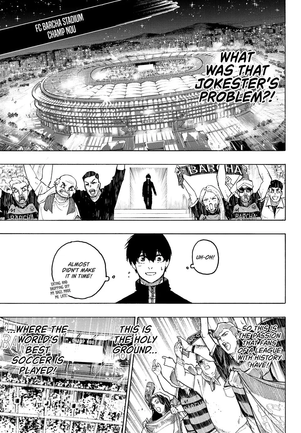 B Lock Manga, chapter 307, page 14