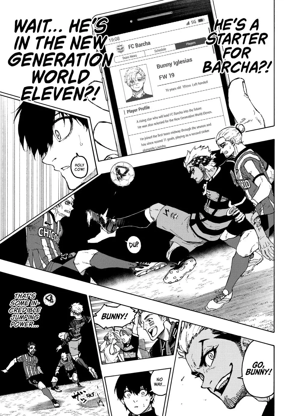 B Lock Manga, chapter 307, page 18