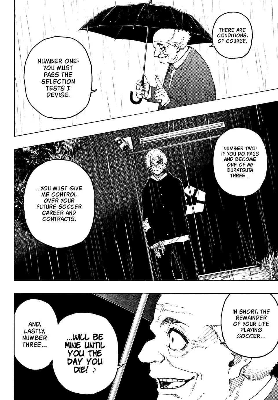 B Lock Manga, chapter 308, page 6