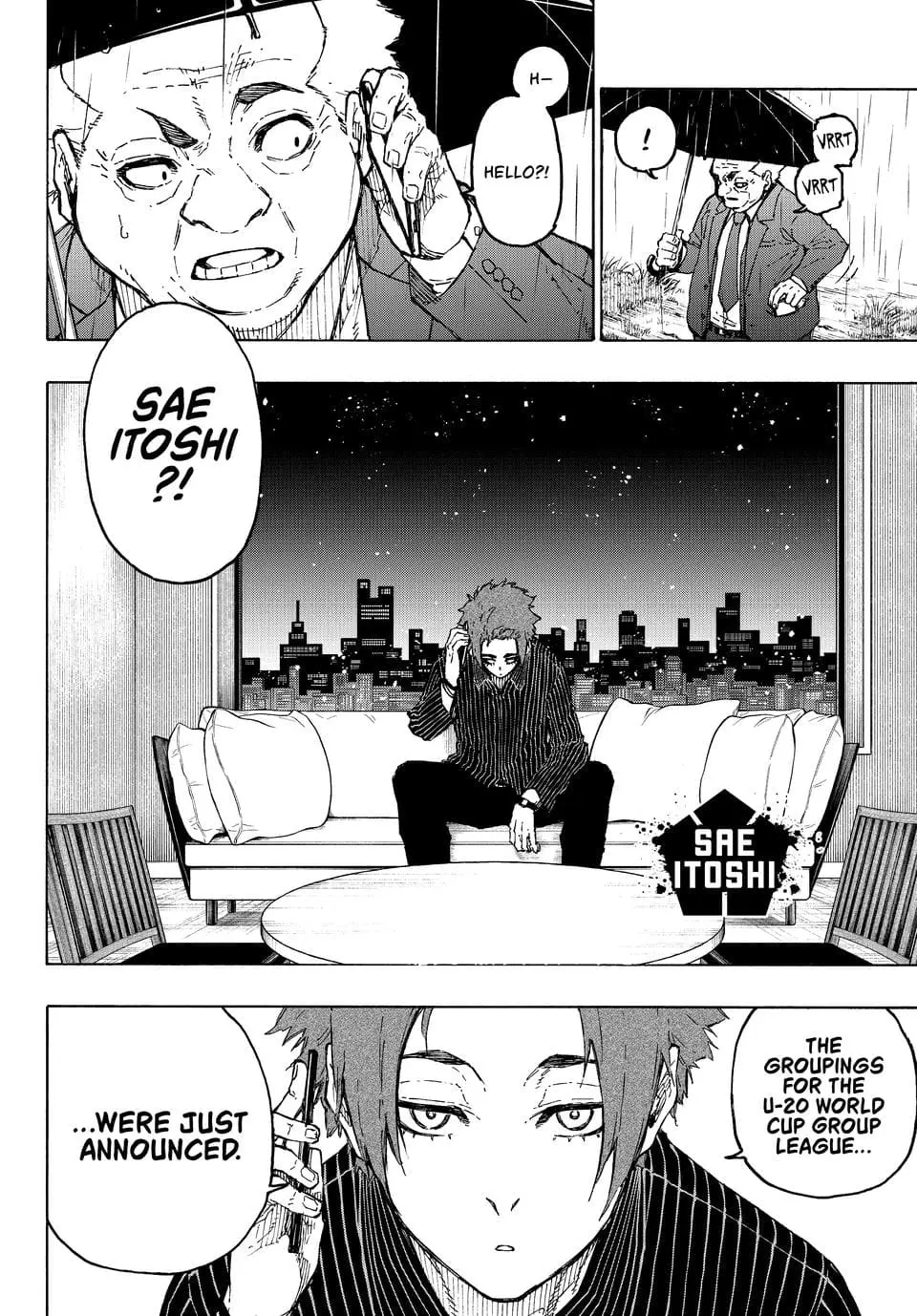 B Lock Manga, chapter 308, page 13