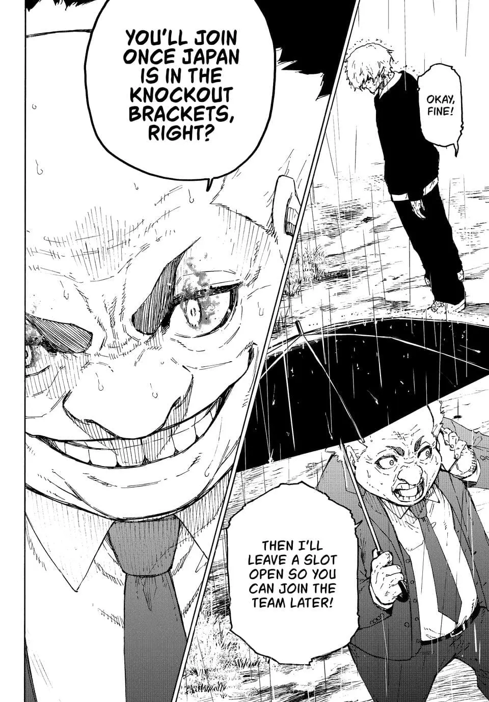 B Lock Manga, chapter 308, page 17