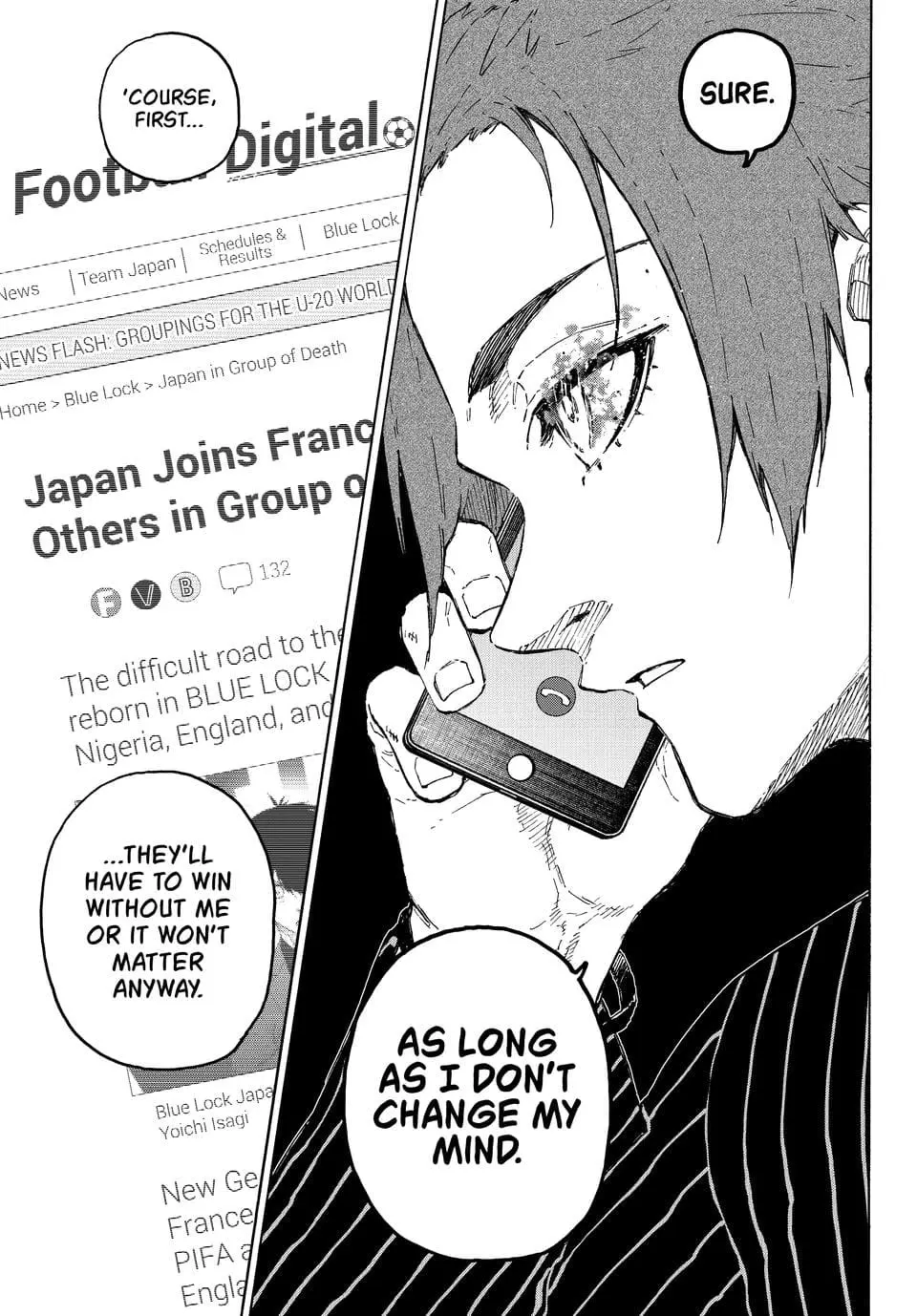 B Lock Manga, chapter 308, page 18