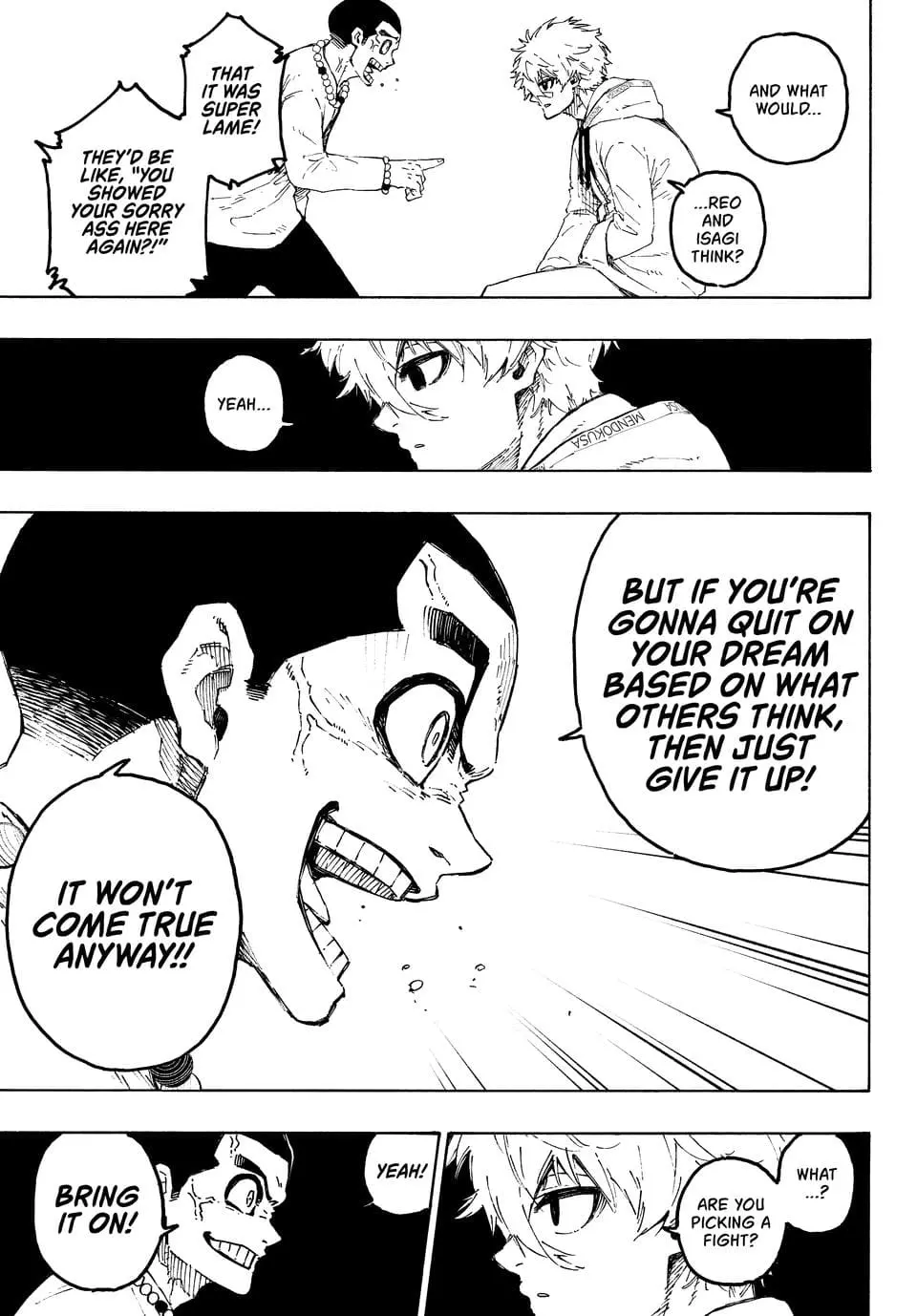 B Lock Manga, chapter 310, page 13