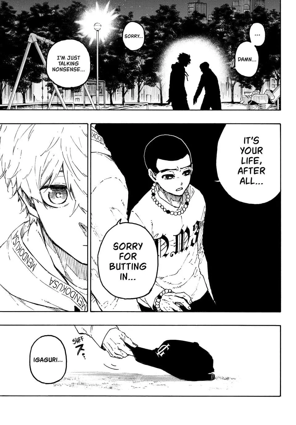 B Lock Manga, chapter 310, page 17