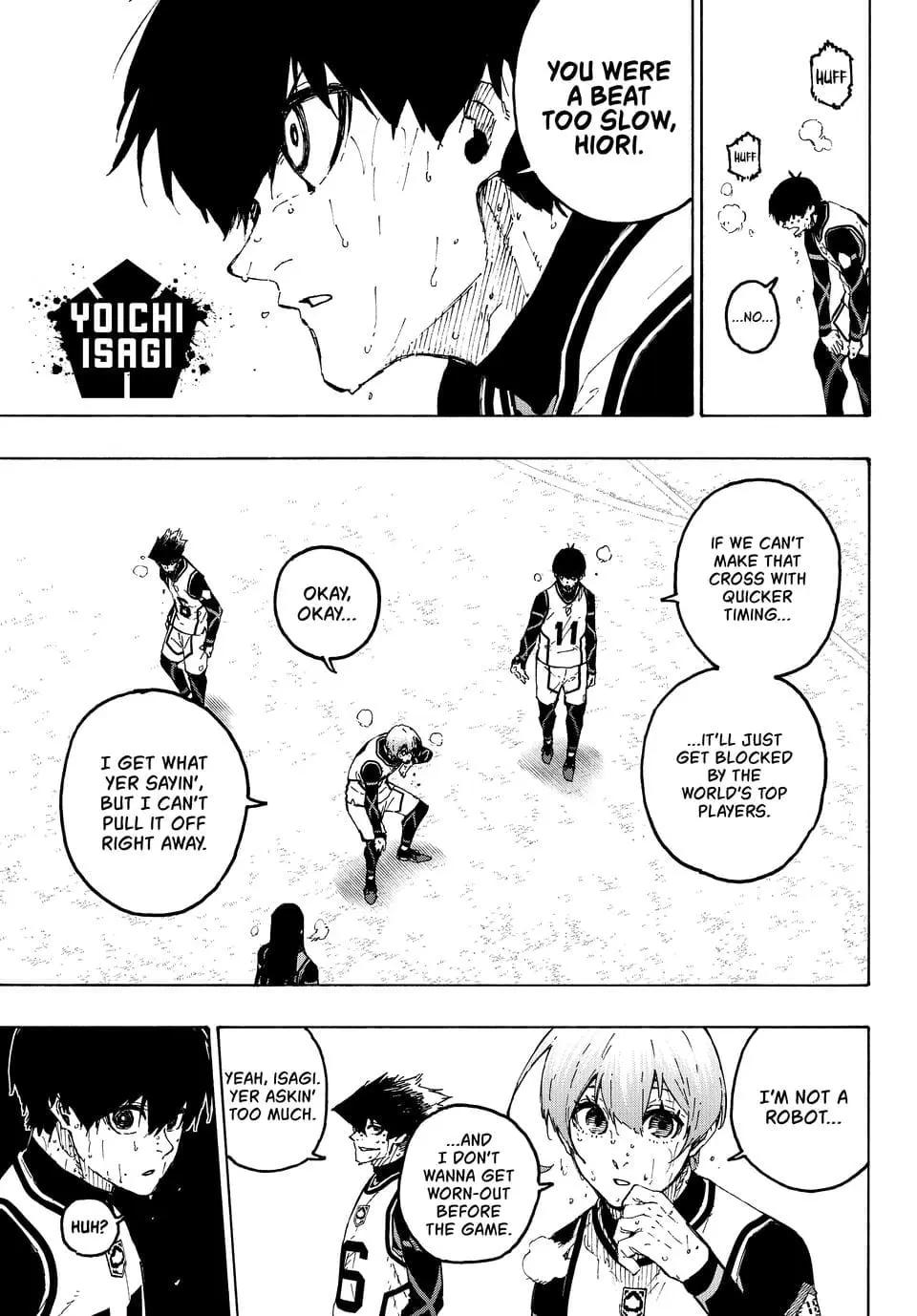B Lock Manga, chapter 311, page 3