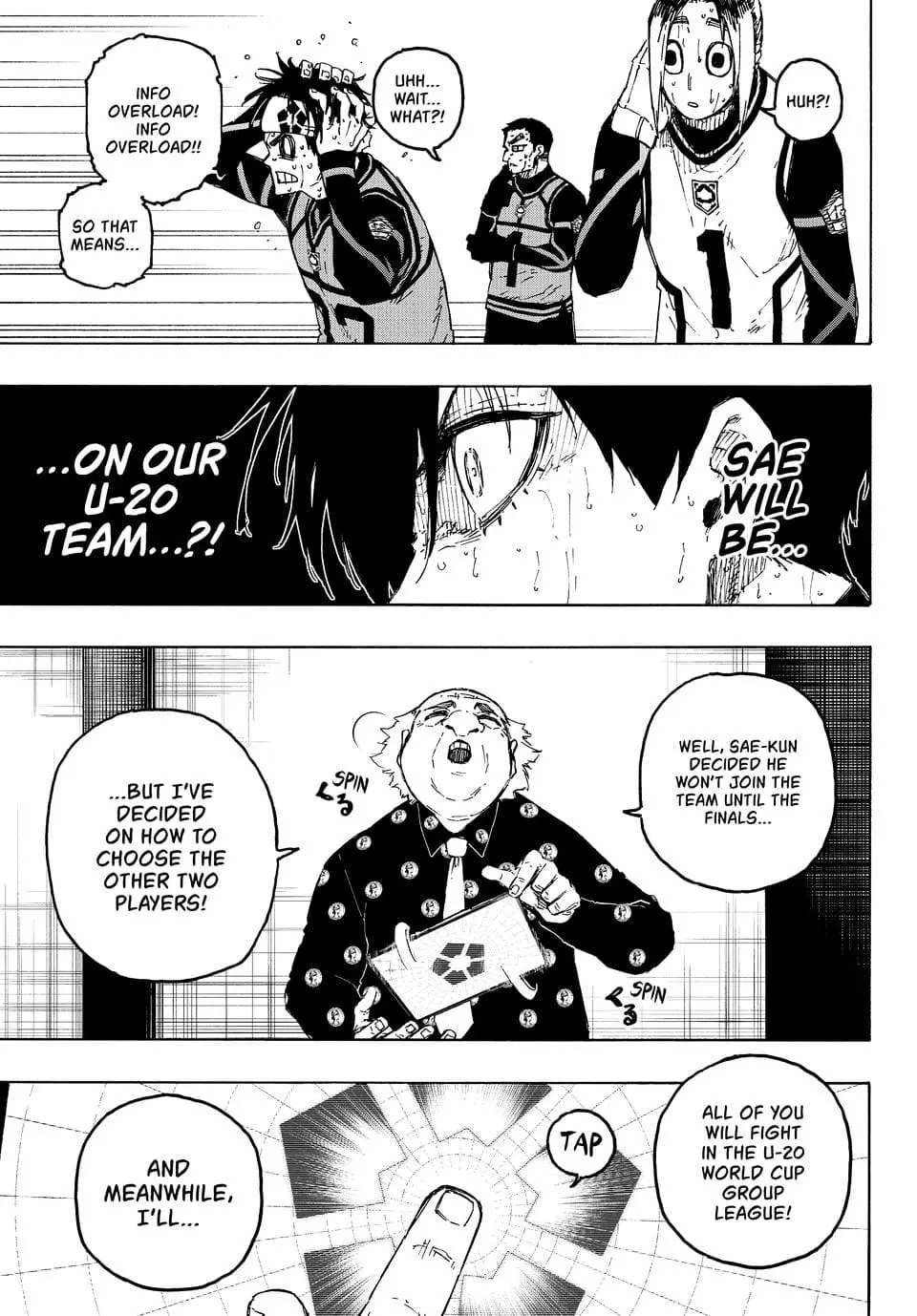 B Lock Manga, chapter 311, page 9