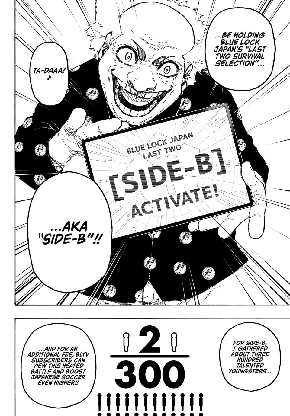 B Lock Manga, chapter 311, page 10