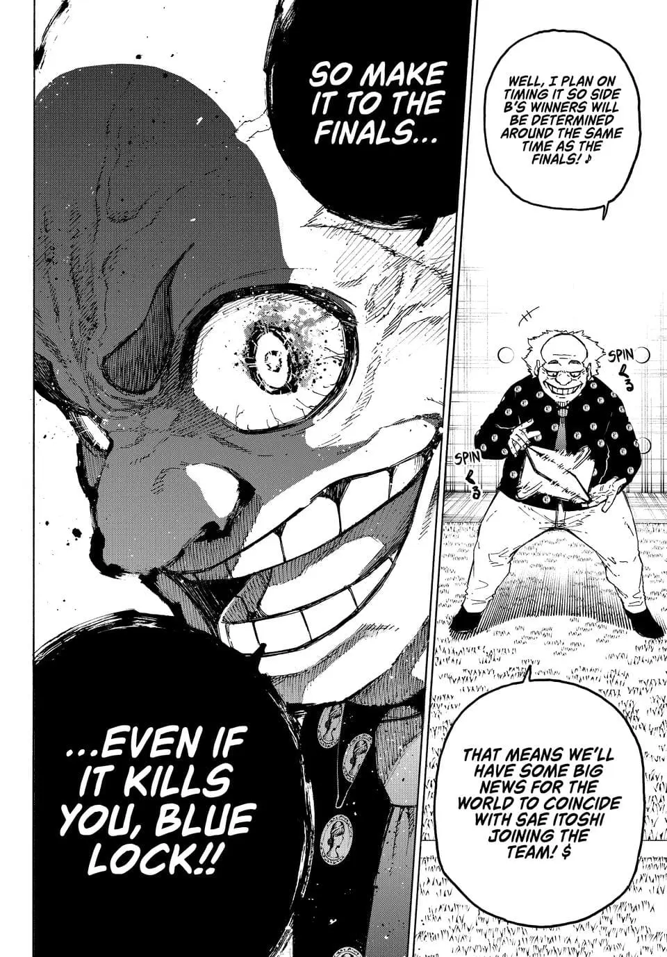 B Lock Manga, chapter 311, page 12