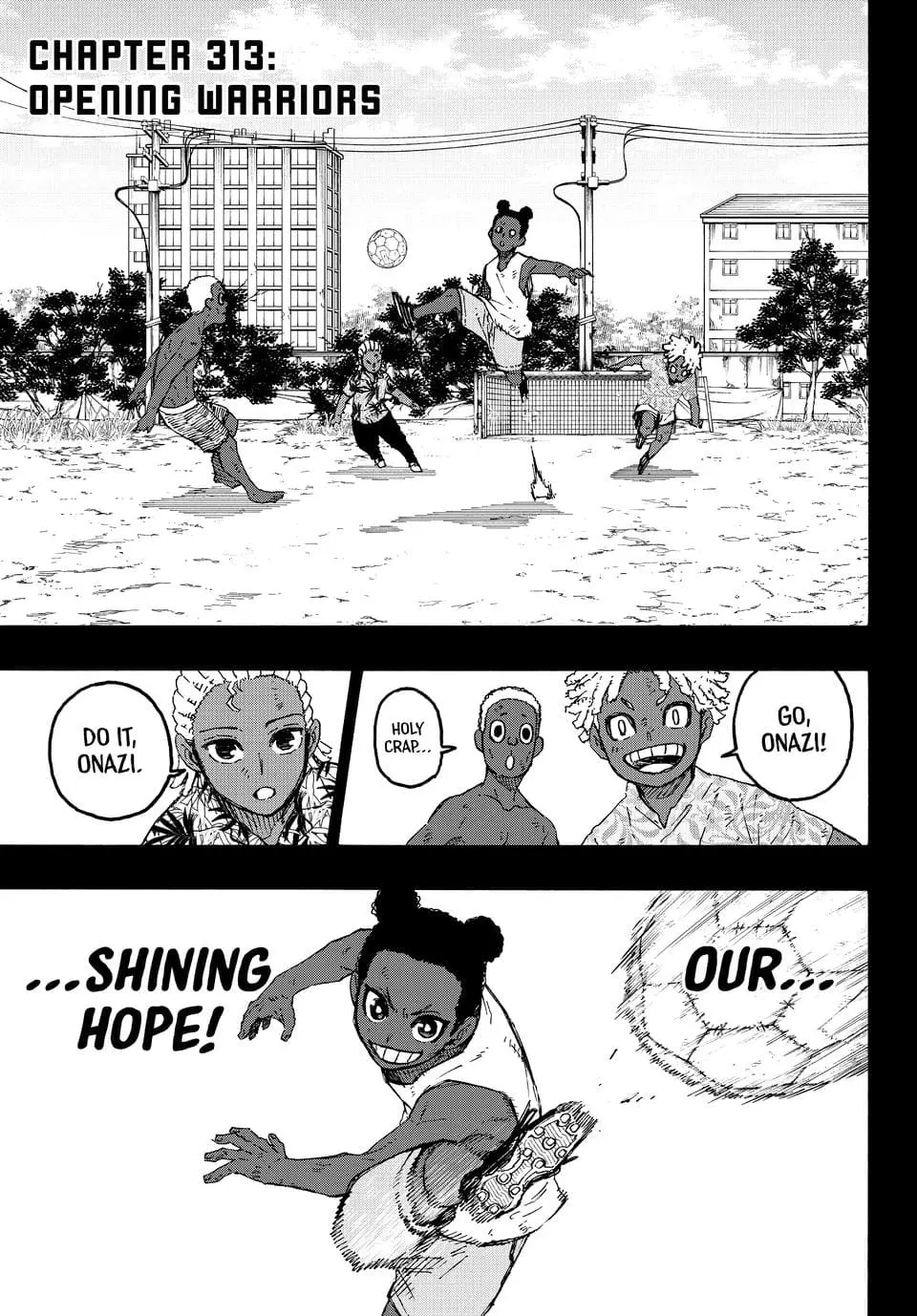 B Lock Manga, chapter 313, page 1