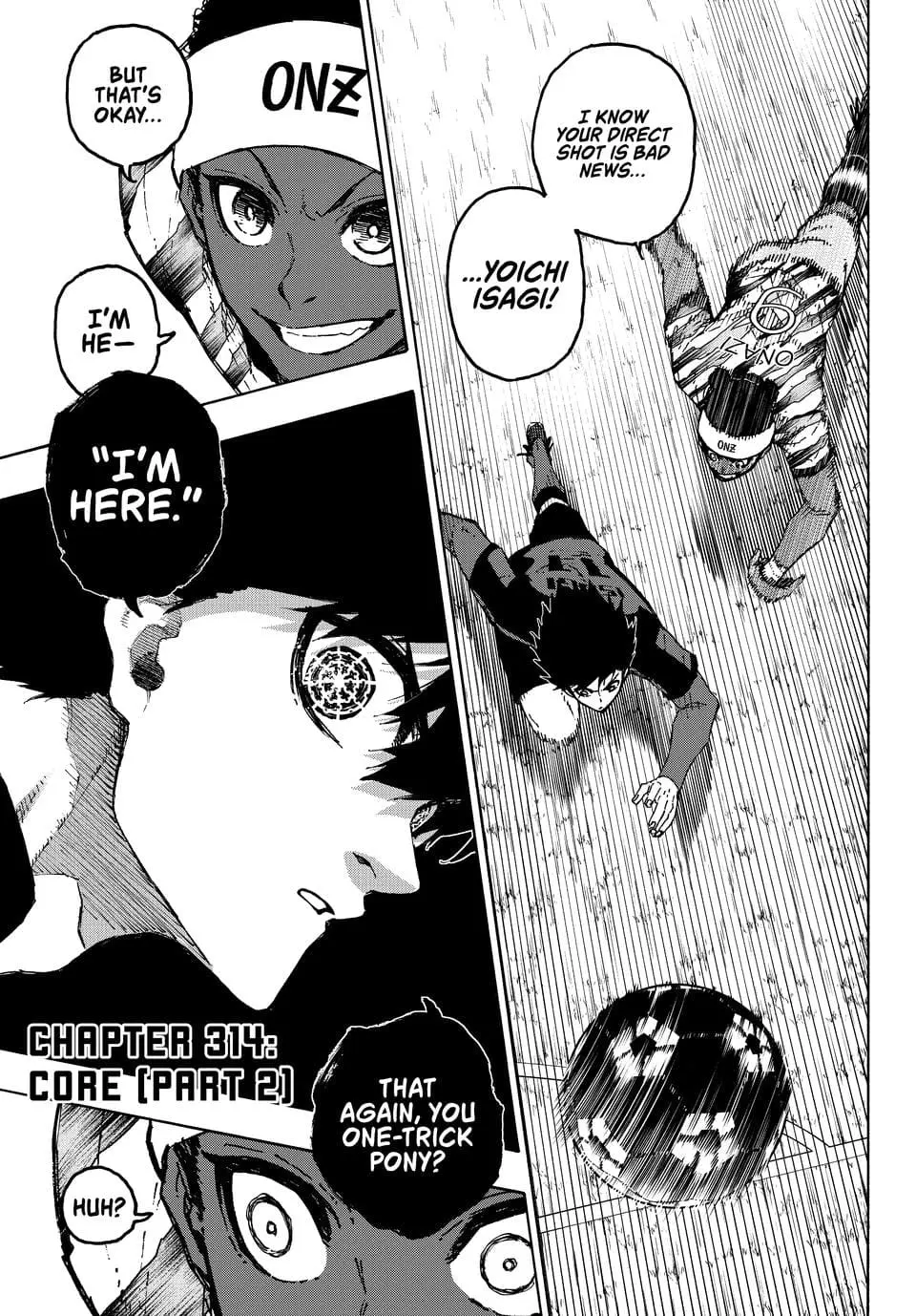 B Lock Manga, chapter 314.2, page 1