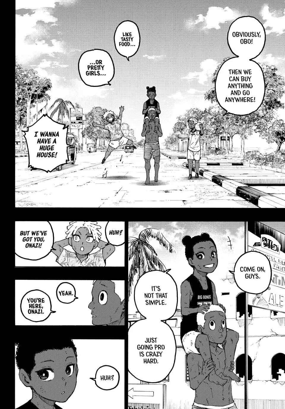 B Lock Manga, chapter 317, page 8