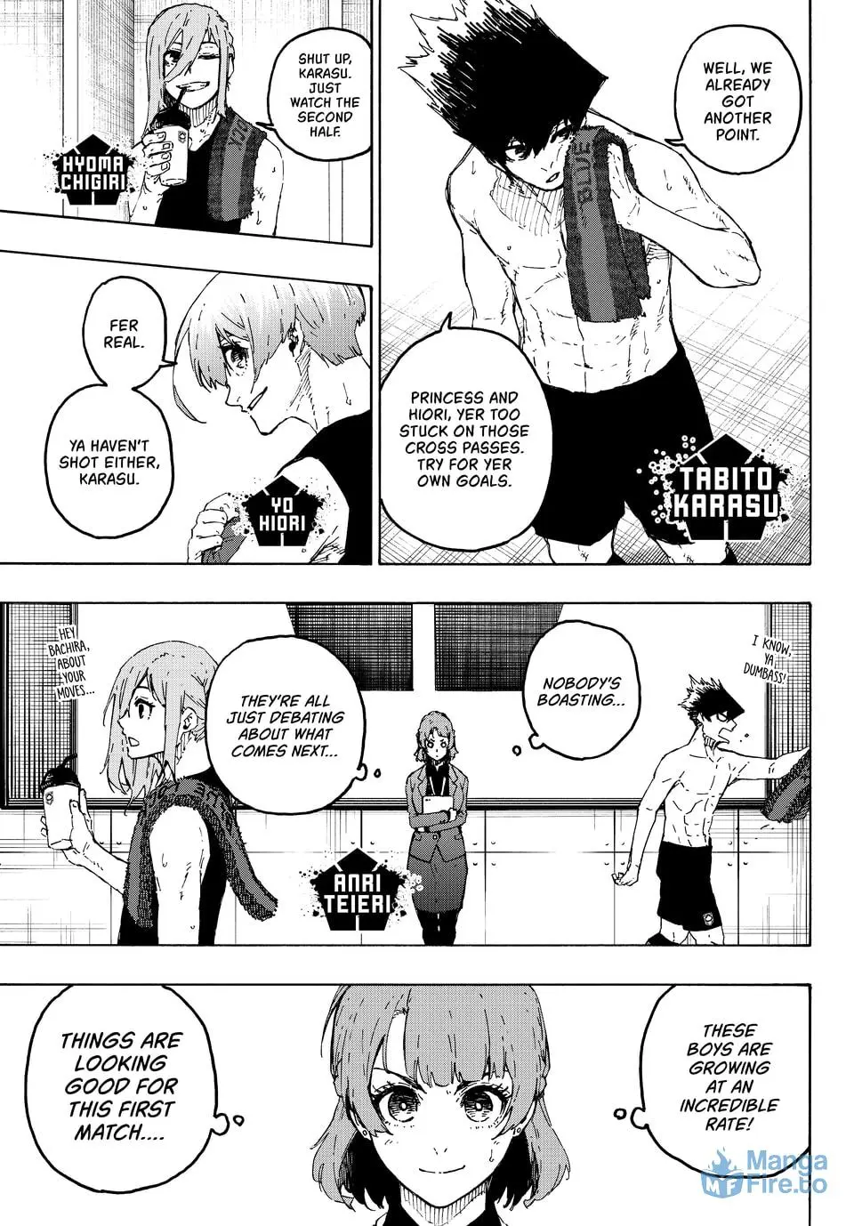 B Lock Manga, chapter 318, page 3