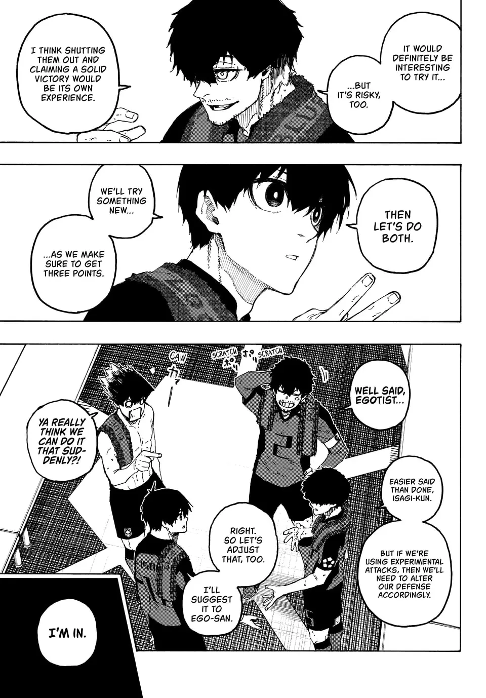 B Lock Manga, chapter 318, page 5