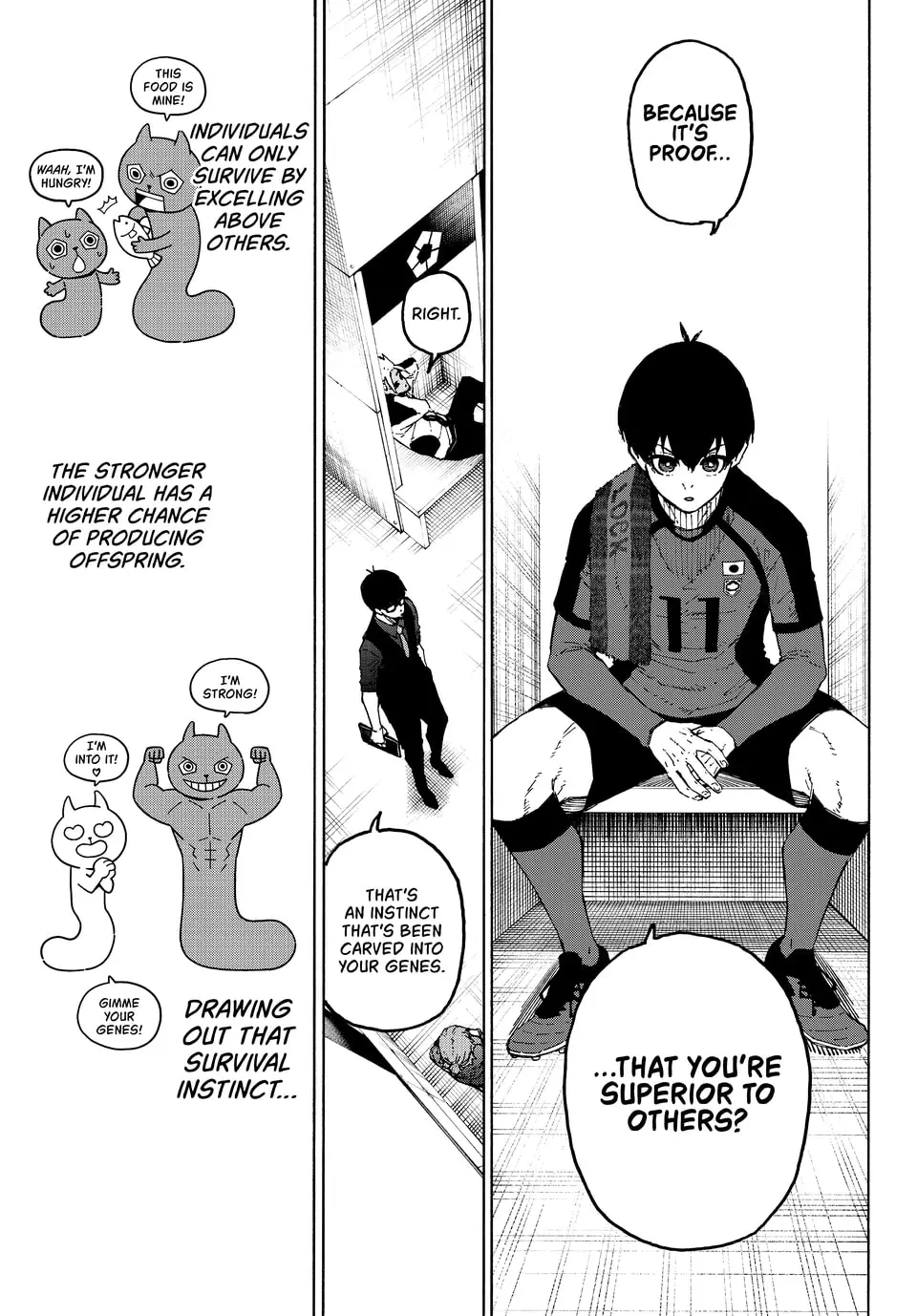 B Lock Manga, chapter 318, page 13