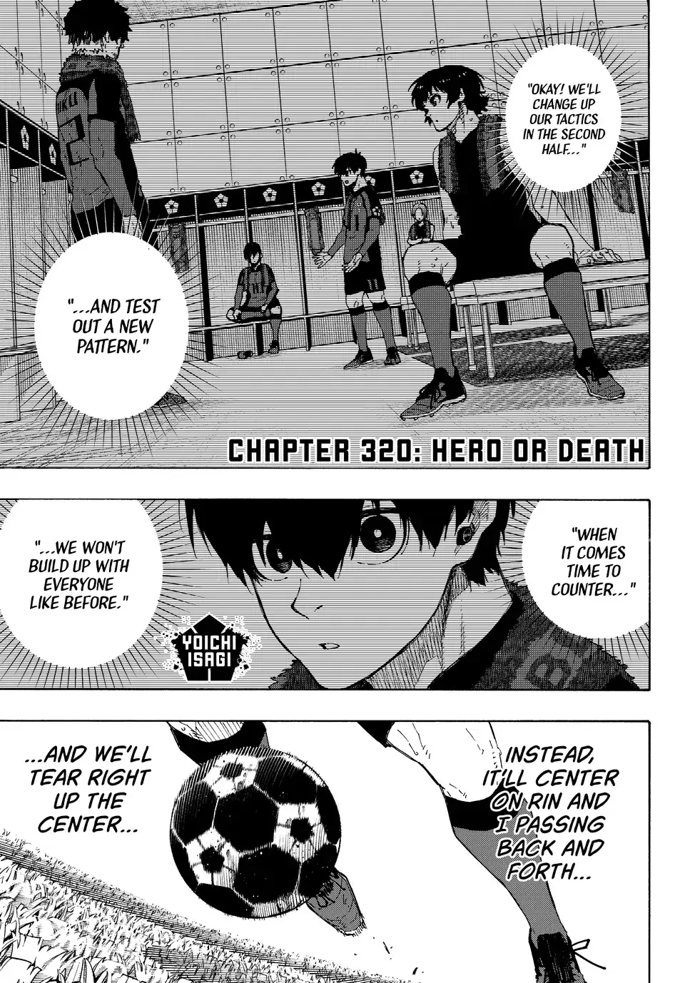 B Lock Manga, chapter 320, page 1