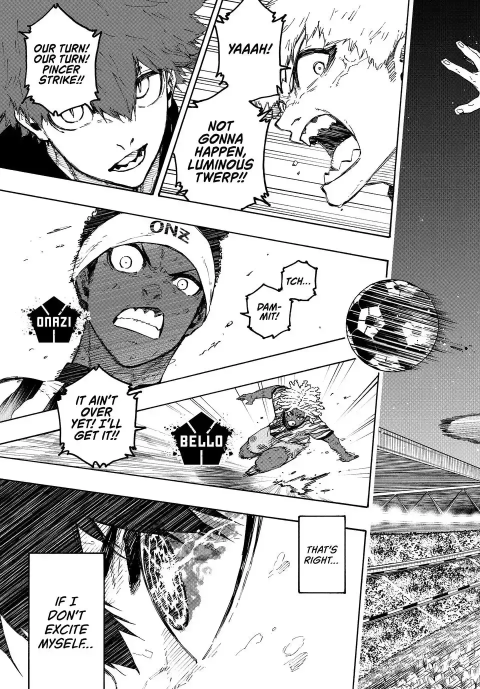 B Lock Manga, chapter 322, page 17