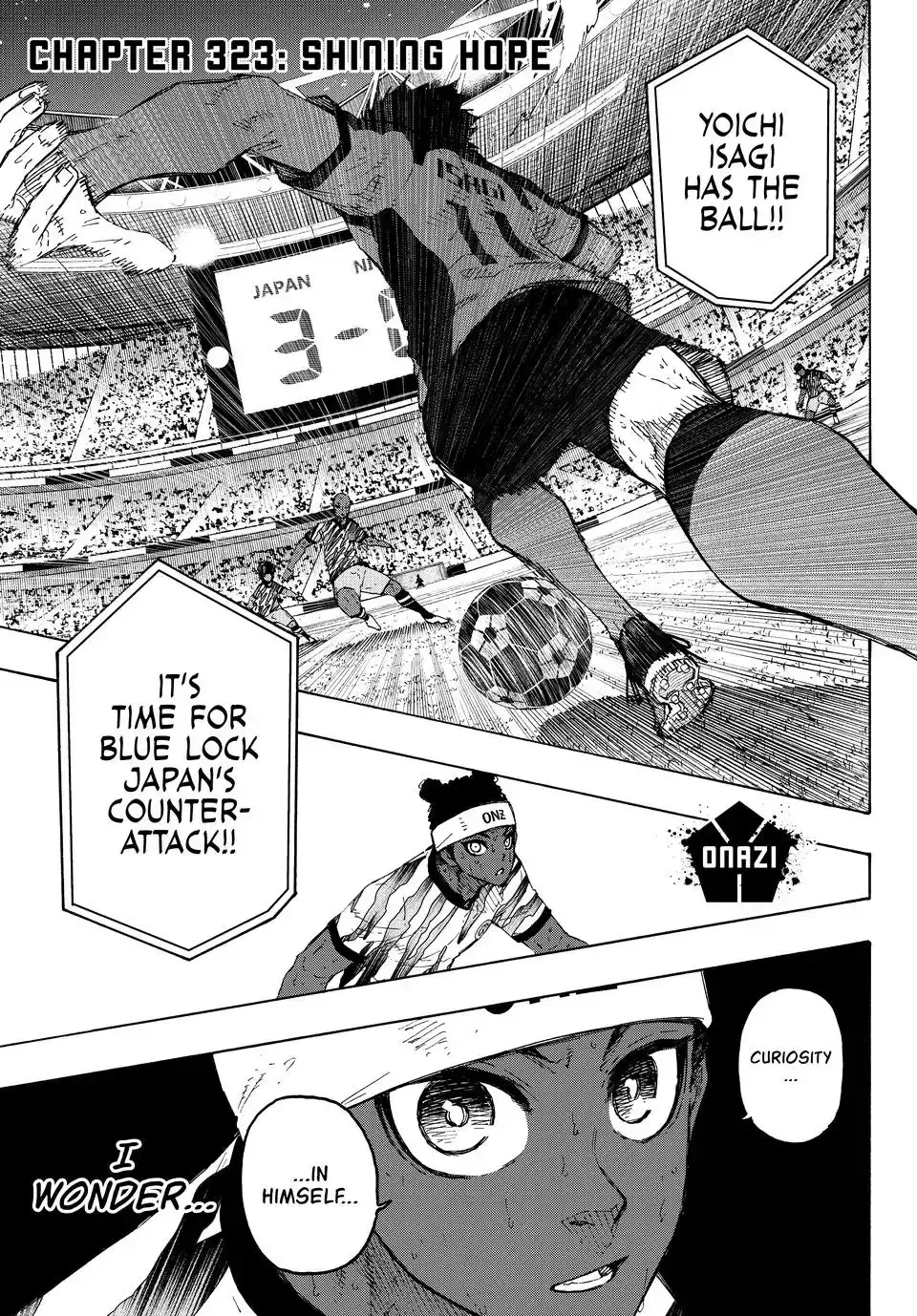 B Lock Manga, chapter 323, page 1