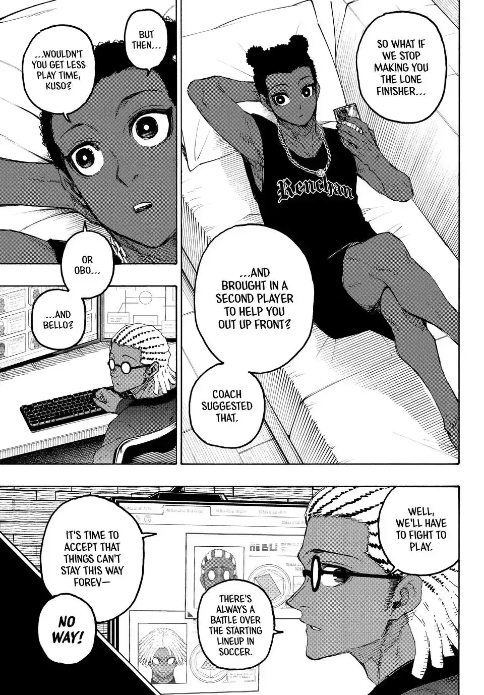 B Lock Manga, chapter 323, page 11