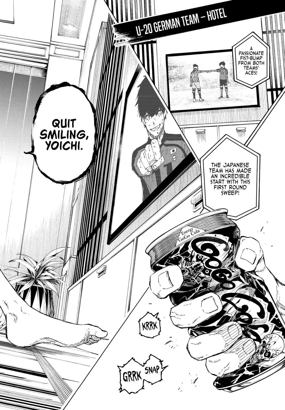 B Lock Manga, chapter 326, page 14
