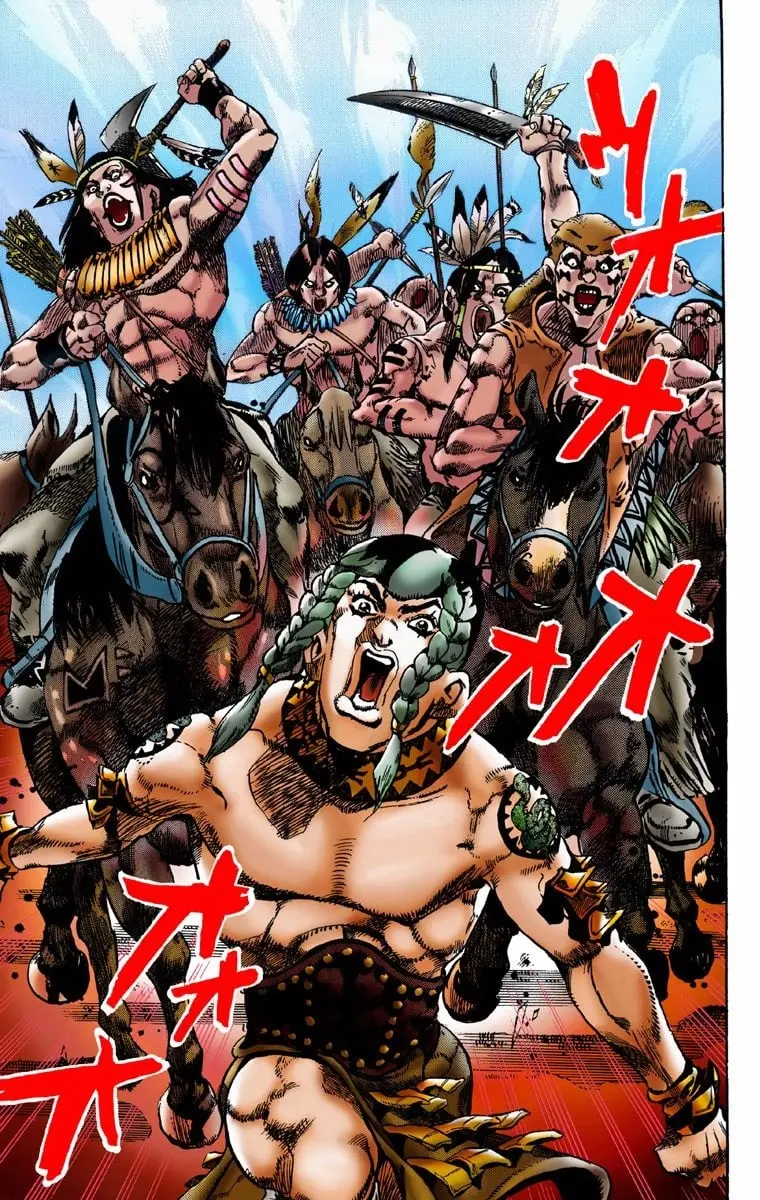 JoJo's Bizarre Adventure Steel Ball Run Colored Manga, chapter 1, page 5