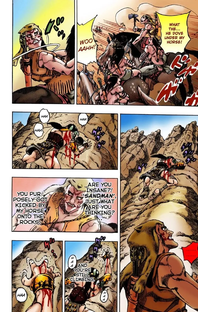JoJo's Bizarre Adventure Steel Ball Run Colored Manga, chapter 1, page 10