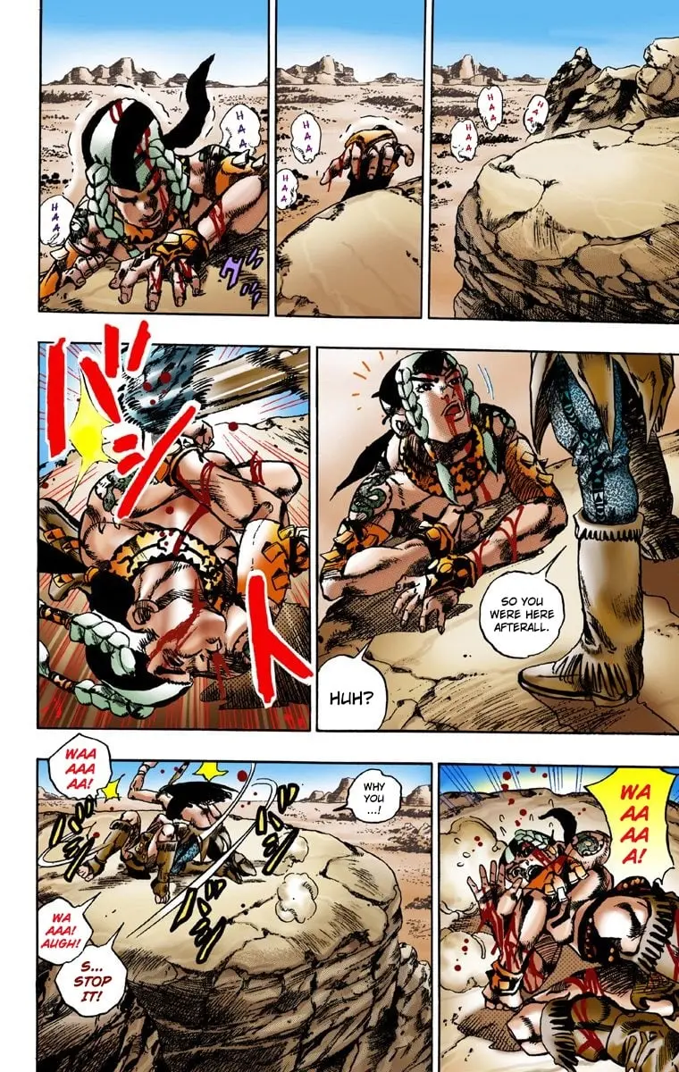 JoJo's Bizarre Adventure Steel Ball Run Colored Manga, chapter 1, page 14