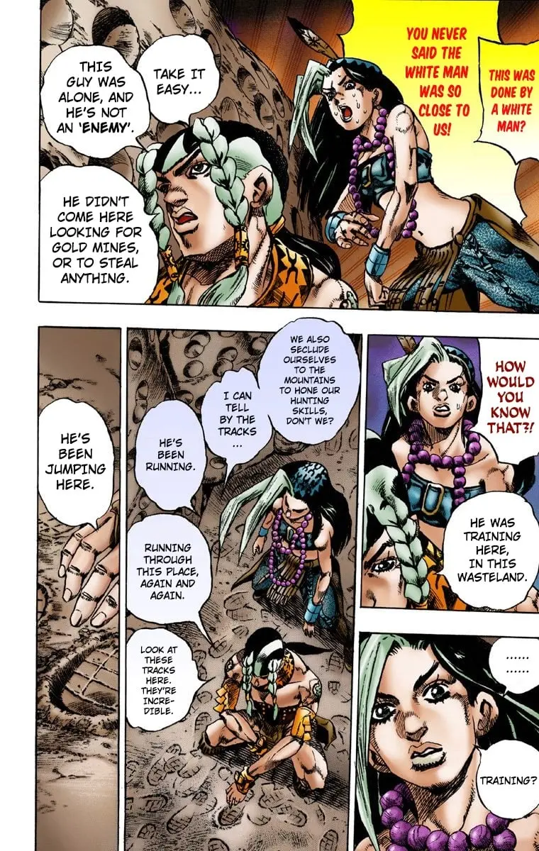 JoJo's Bizarre Adventure Steel Ball Run Colored Manga, chapter 1, page 19