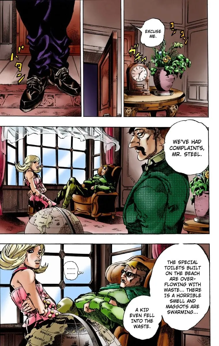 JoJo's Bizarre Adventure Steel Ball Run Colored Manga, chapter 1, page 22