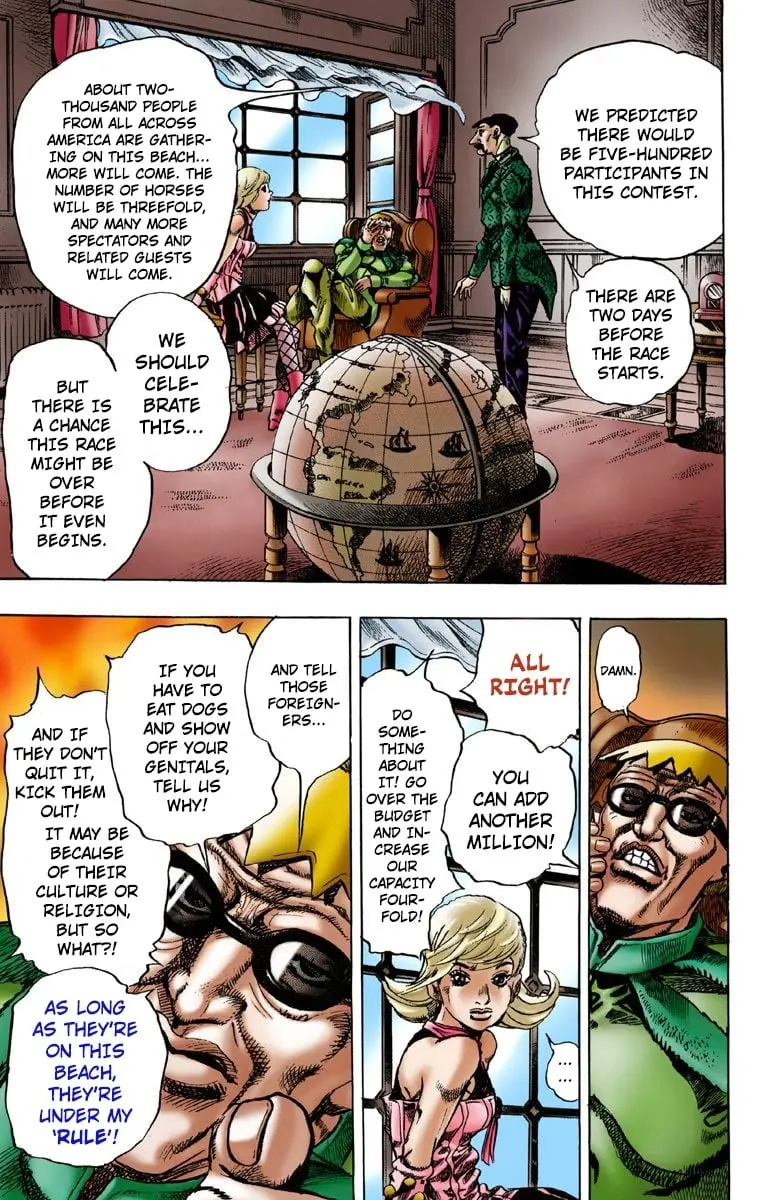 JoJo's Bizarre Adventure Steel Ball Run Colored Manga, chapter 1, page 24