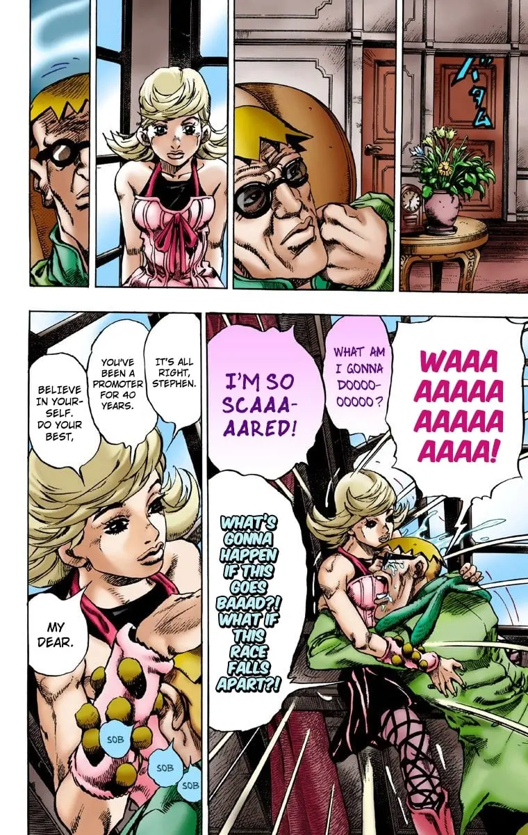 JoJo's Bizarre Adventure Steel Ball Run Colored Manga, chapter 1, page 27