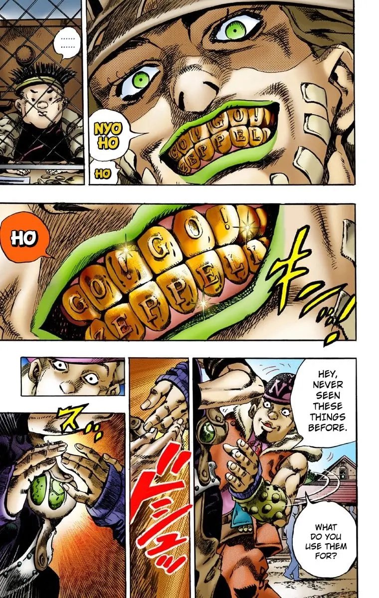 JoJo's Bizarre Adventure Steel Ball Run Colored Manga, chapter 1, page 41