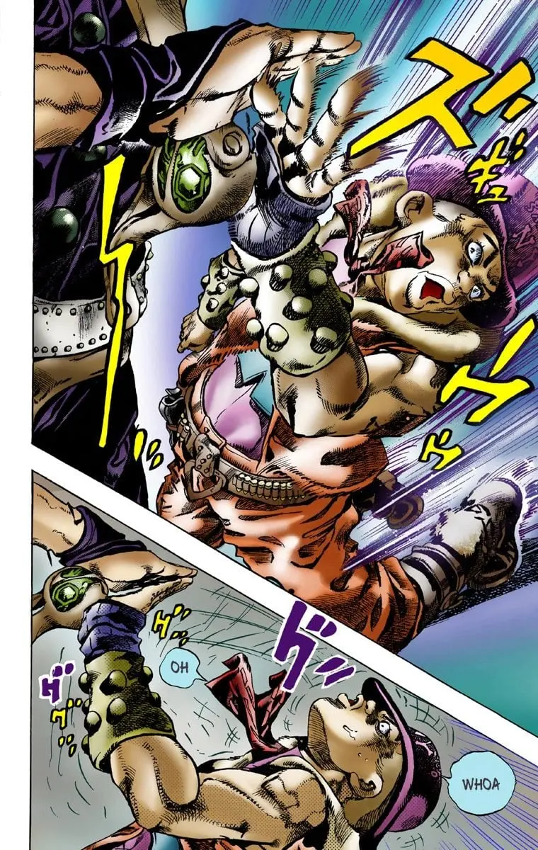 JoJo's Bizarre Adventure Steel Ball Run Colored Manga, chapter 1, page 42