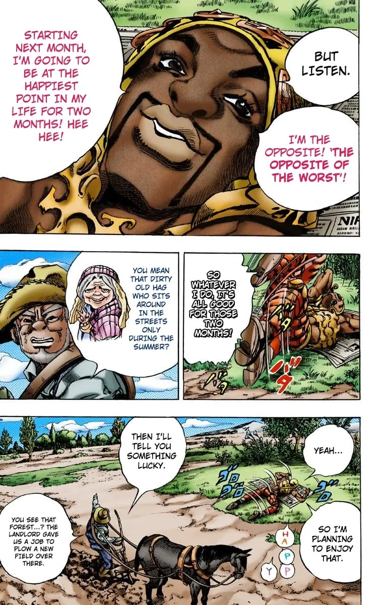 JoJo's Bizarre Adventure Steel Ball Run Colored Manga, chapter 2, page 5