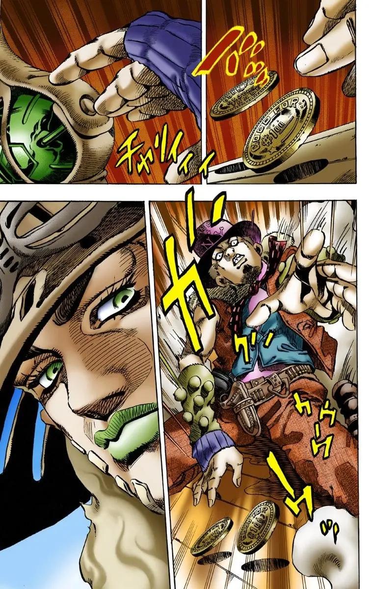 JoJo's Bizarre Adventure Steel Ball Run Colored Manga, chapter 2, page 9