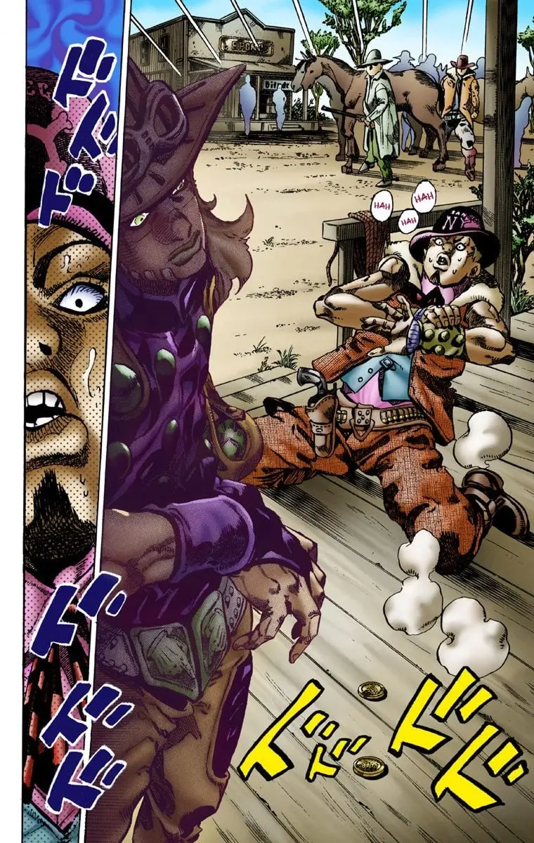 JoJo's Bizarre Adventure Steel Ball Run Colored Manga, chapter 2, page 10