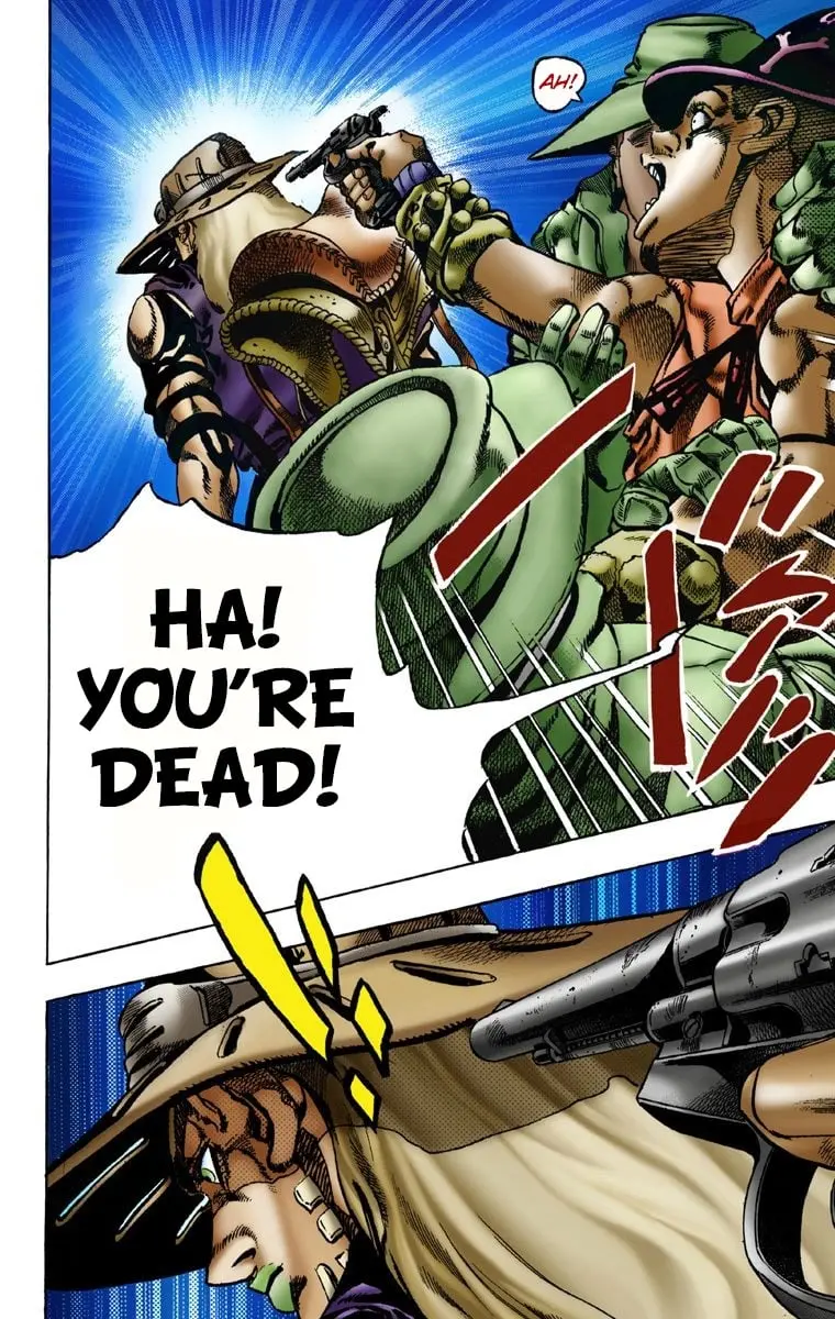 JoJo's Bizarre Adventure Steel Ball Run Colored Manga, chapter 2, page 13