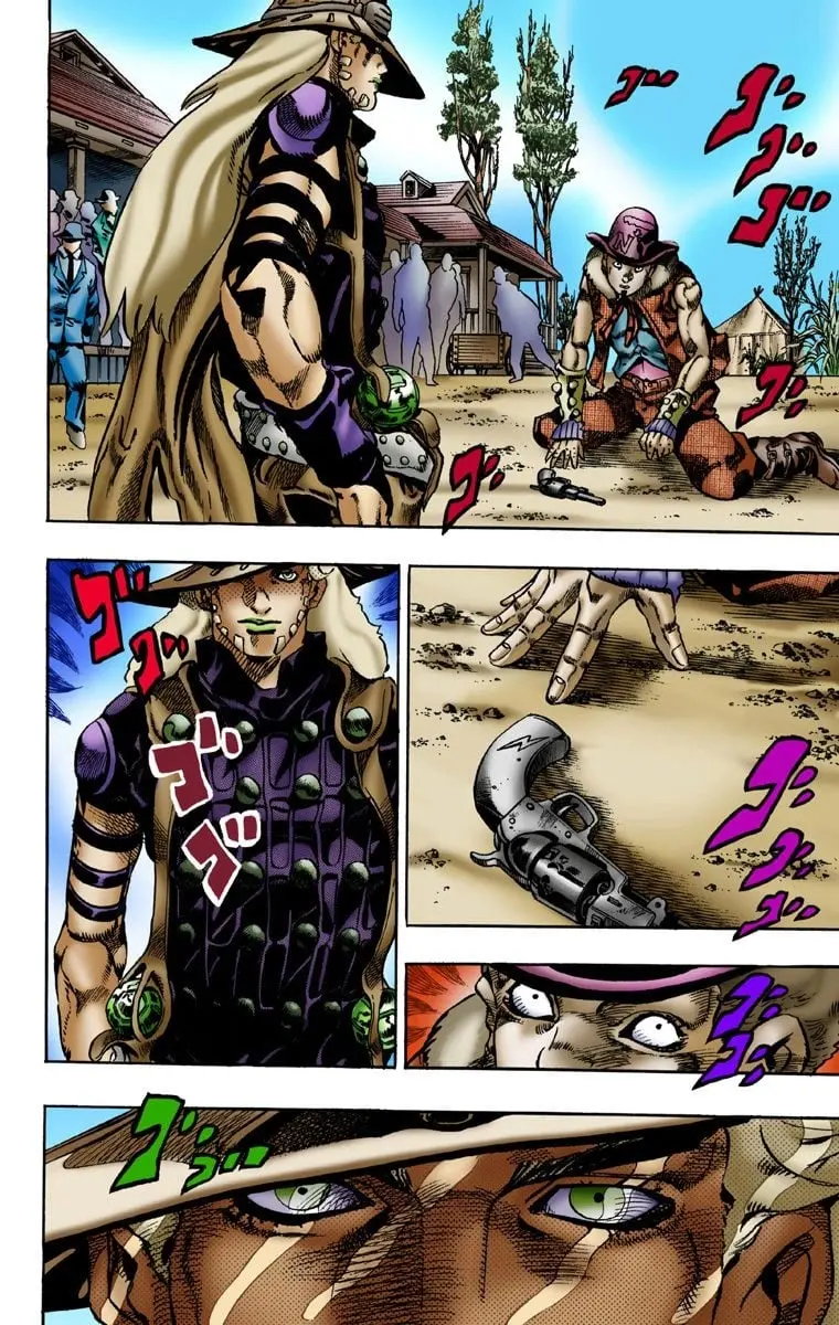 JoJo's Bizarre Adventure Steel Ball Run Colored Manga, chapter 2, page 18