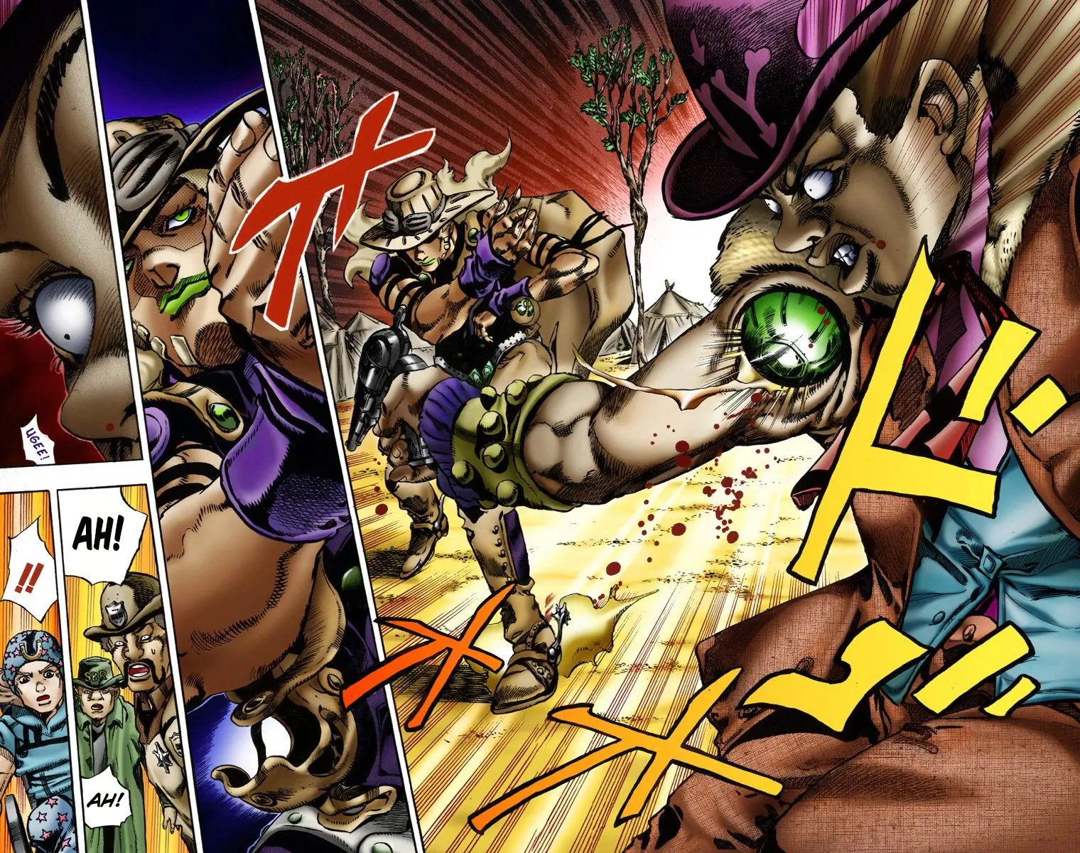 JoJo's Bizarre Adventure Steel Ball Run Colored Manga, chapter 2, page 20