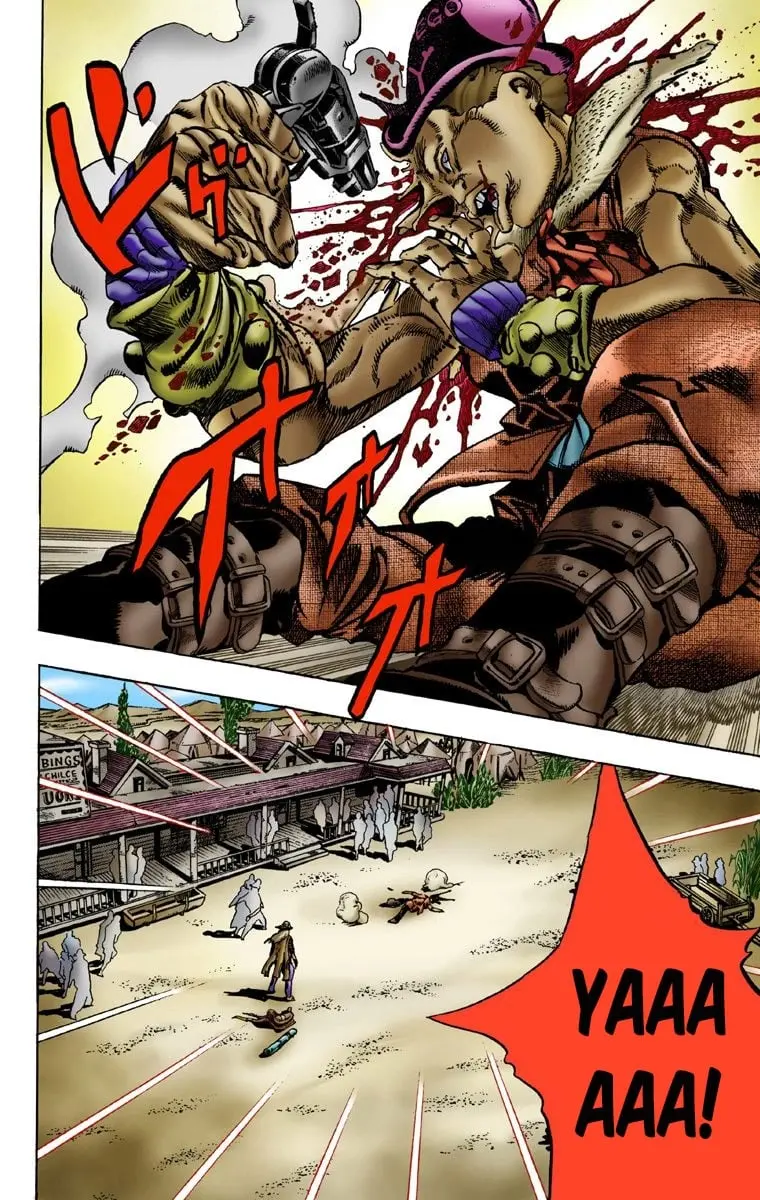 JoJo's Bizarre Adventure Steel Ball Run Colored Manga, chapter 2, page 25