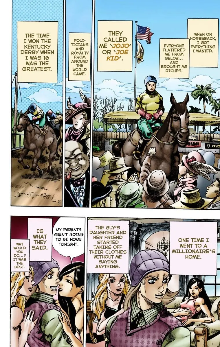 JoJo's Bizarre Adventure Steel Ball Run Colored Manga, chapter 3, page 5